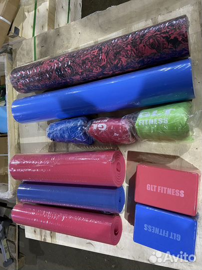 Ролик, коврик, босу, эспандер, степ, памп, мяч