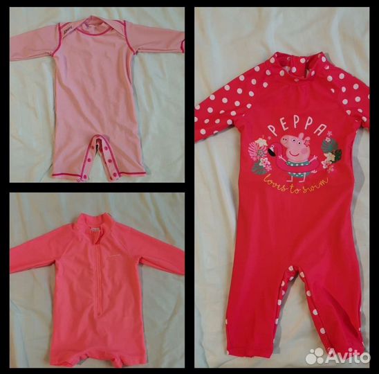 Купальный комбинезон для девочки