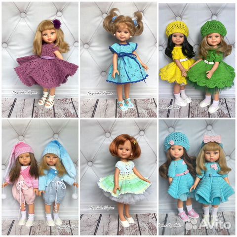 Одежда для кукол Паола Рейна. Все только на заказ