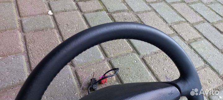 Кожаный руль Ауди а6 с4