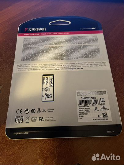 SSD Kingston 120G