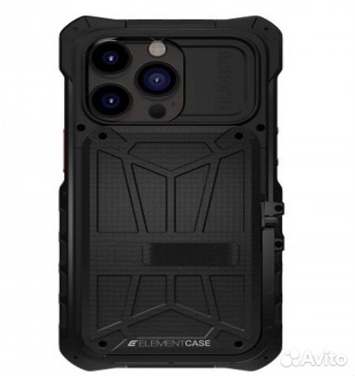 Чехол 14 Plus 14 Pro Max Element Case black OPS X5