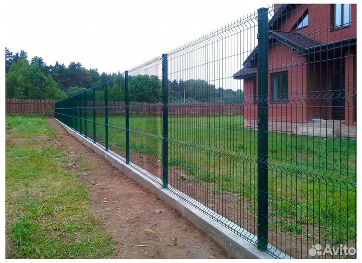 Забор сетка 3D в наличии с доставкой