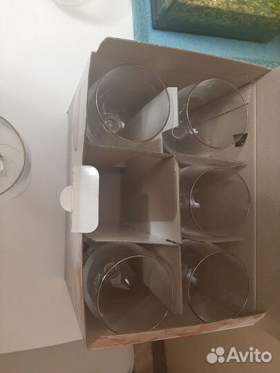 Бокалы. Фужеры новые