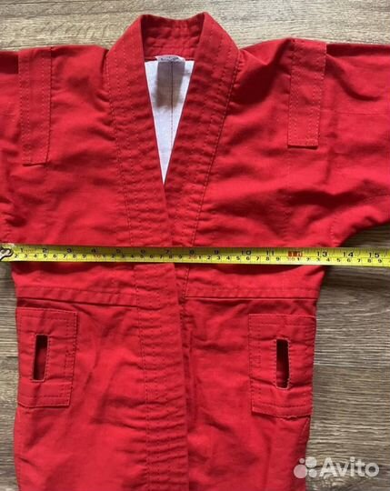 Форма для самбо детская 24 р-р 104-110