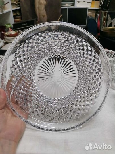 Графин и 12 бокалов для виски Хрусталь СССР (Ч)