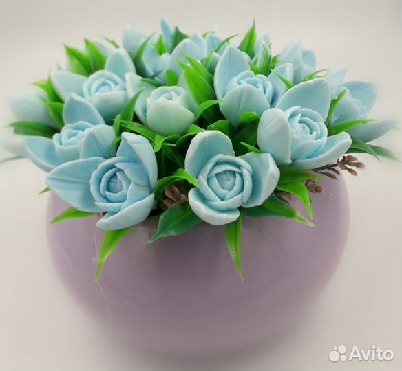 Подснежники. Мыло ручной работы