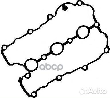Прокладка клапанной крышки 4-6 цилиндр VAG A6 B