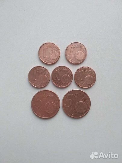 Монеты центы