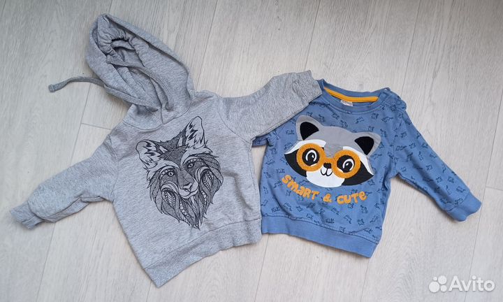 Одежда на мальчика. Штаны, костюм и кофты от 74-86