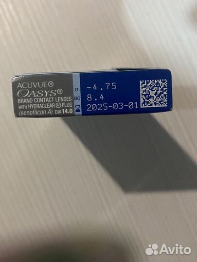Линзы контактные acuvue oasys двухнедельные