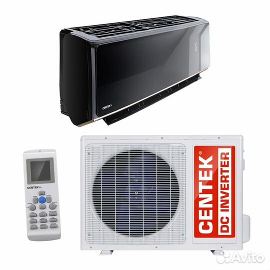 Сплит-система Centek CT-65U Black Mirror inverter