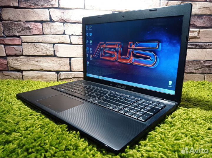 Полностью рабочий Asus 2ядра 4Гб диск экран 15