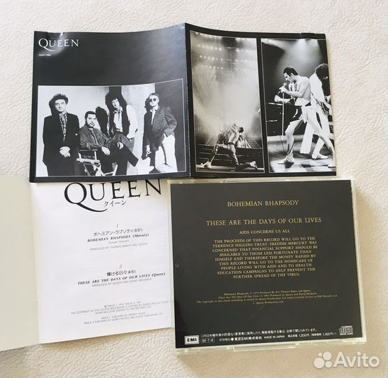 Queen Japan фирменный CD