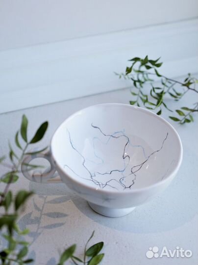 Чашка керамика ручной работы