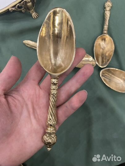 Ложка бронзовая