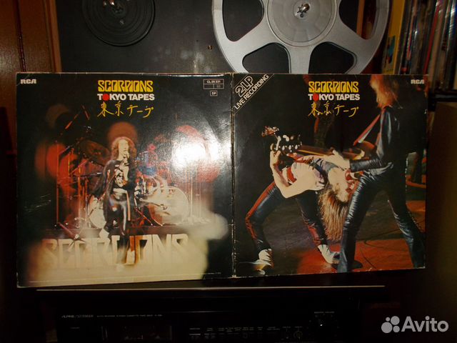 Винил scorpions -tokio tapes,Германия 2LP