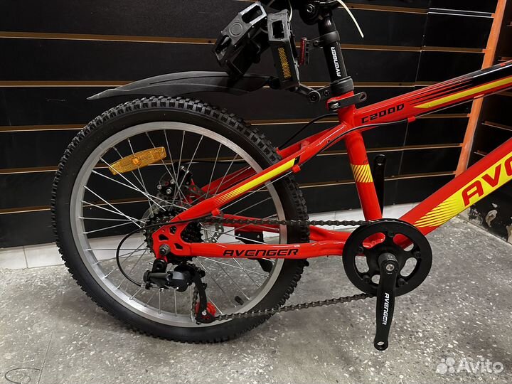 Детский велосипед Avenger C200 D оранжевый