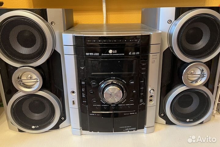 Музыкальный центр с колонками LG