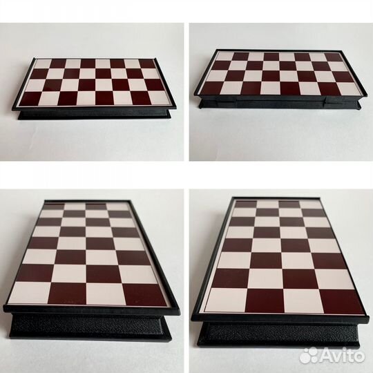 Шахматы+шашки магнитные набор новый дорожный