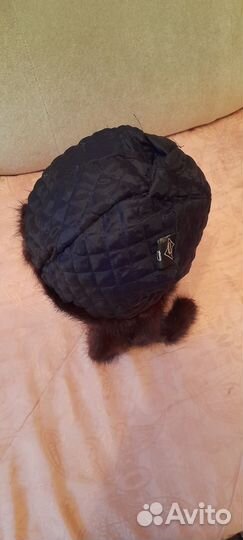 Шапка норковая женская