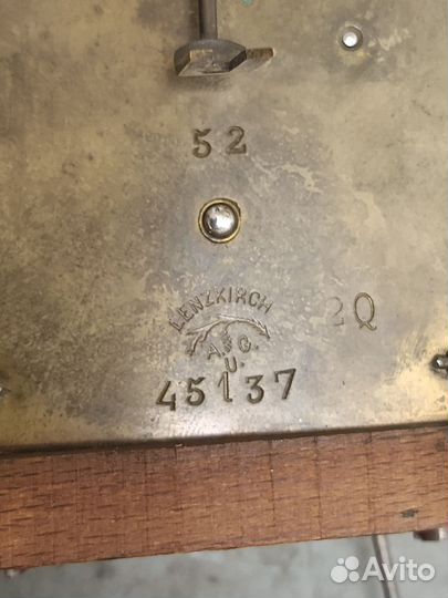 Антикварные часы Шайба