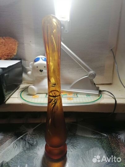 Ваза для цветов хрустальная