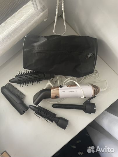 Фен щетка rowenta