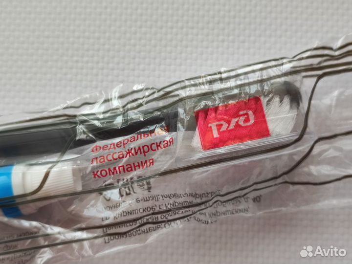 Дорожный набор ржд зубная щетка паста