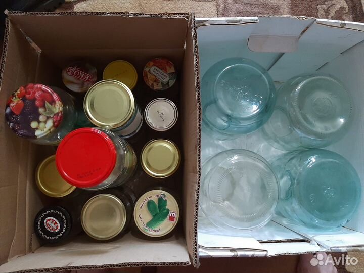 Банки стеклянные