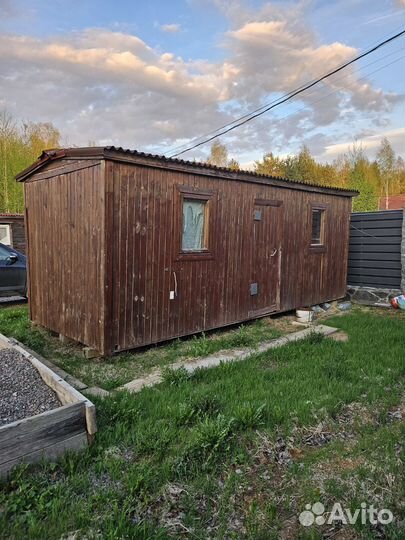 Бытовка строительная утепленная 5.85х2.4х2.15 б/у