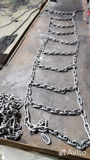 Цепи пс Антибукс 800/70 38 Лесенка р. 8/10