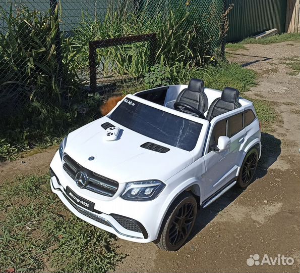 Детский электромобиль двухместный бу