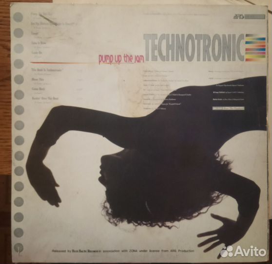 Technotronic pump up the jam LP