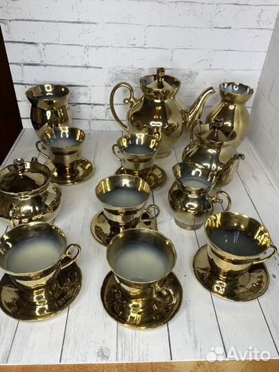 Чайно-кофейный сервиз времен СССР