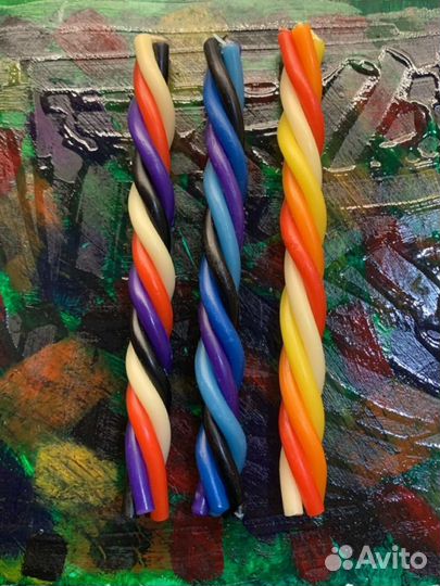 Восковые свечи