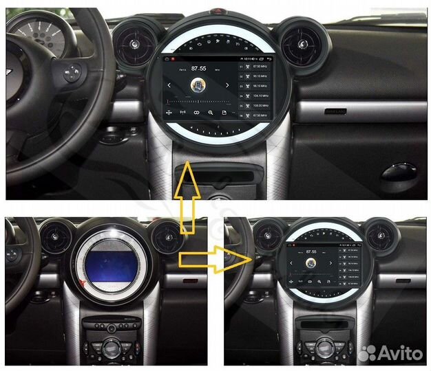 Магнитола Mini Countryman 2007-2014 Android