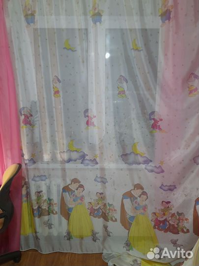 Шторы и тюль в детскую