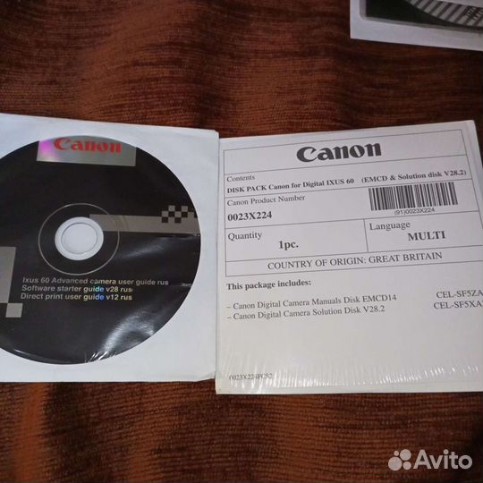 Canon. Программа для камеры canon ixus 60