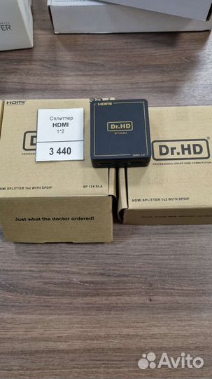 Hdmi сплиттер на 2. sp124sla