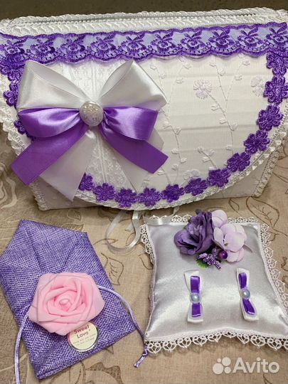 Свадебный сундук для денег