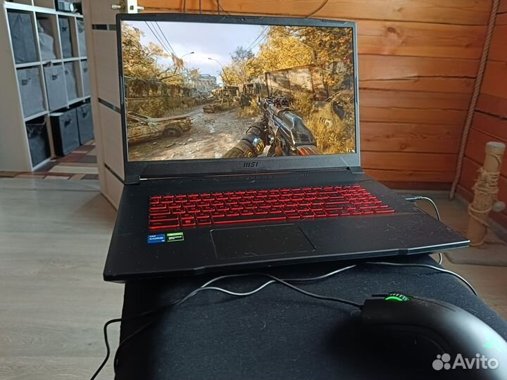 Игровой ноутбук msi katana 17.3