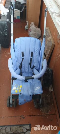 Прогулочная коляска трость бу