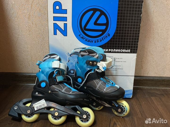 Роликовые коньки детские с защитой