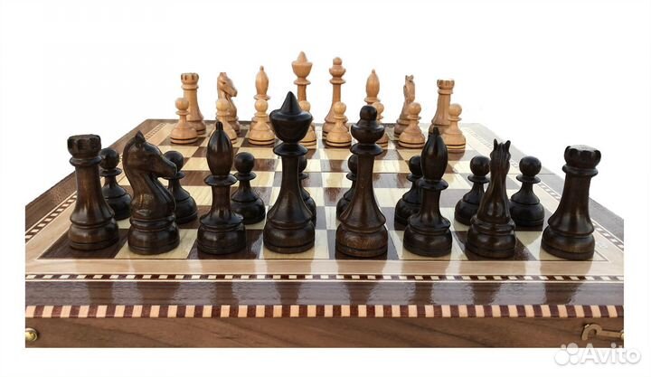 Шахматы Турнирные-4 инкрустация 40, Armenakyan 63093