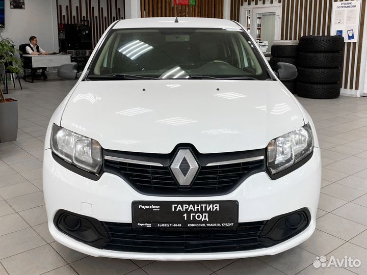 Renault Logan 1.6 МТ, 2017, 116 800 км