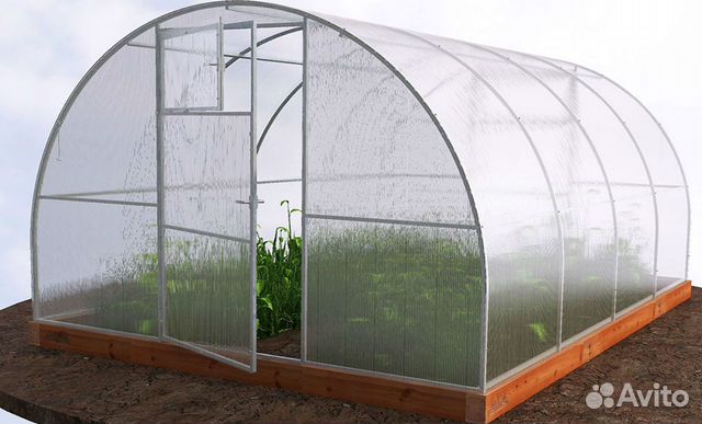 Теплица оцинкованная 3 на 11 с монтажом