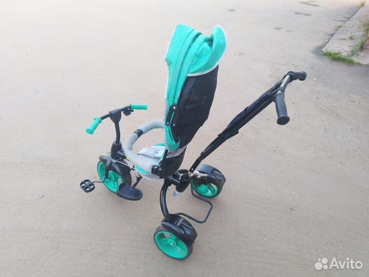 Детский велосипед с ручкой бу