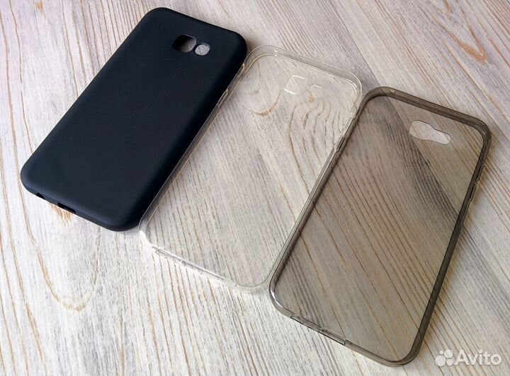 На samsung a7 2017 (a720f) стекло чехол поклейка