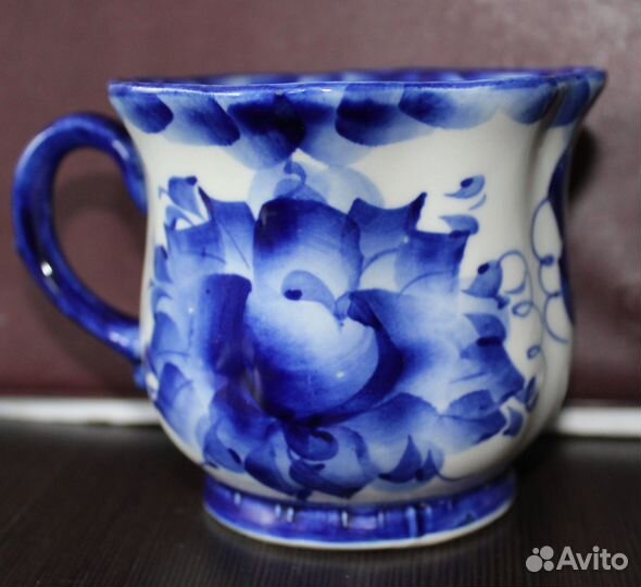 Кружка гжель авторская и др посуда